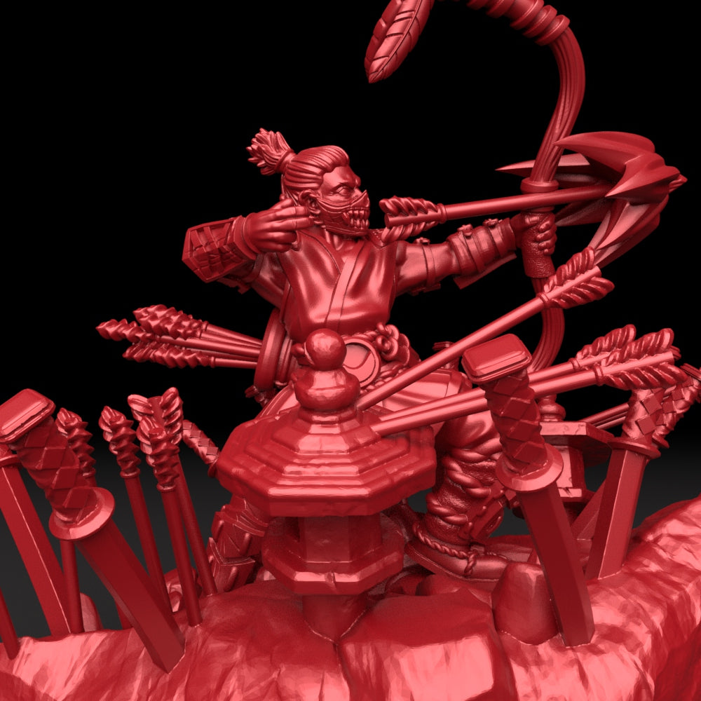 Brayan Nafarrate - Bestiary #5 - Tsukuyomi #3 - DnD/TTRPG Figure/Miniature