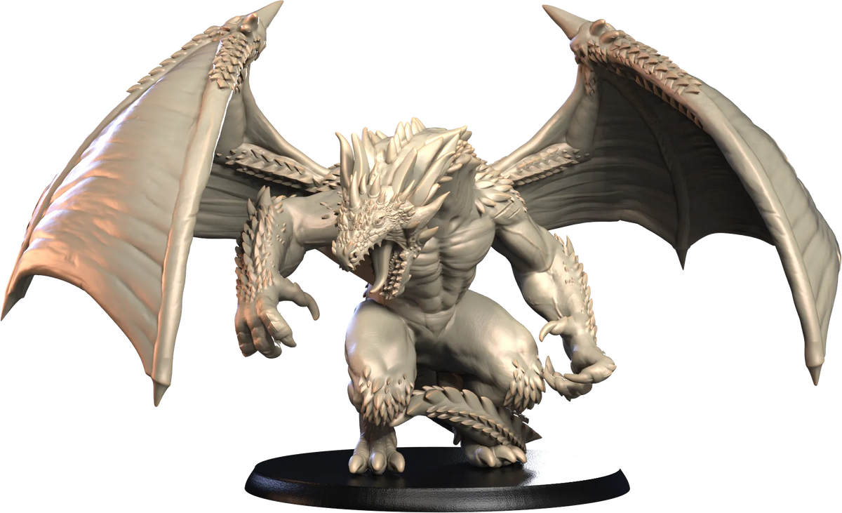 3D IPStudios - Dragons Worlds #2 - Vorthalos - DnD/TTRPG Figure/Miniature