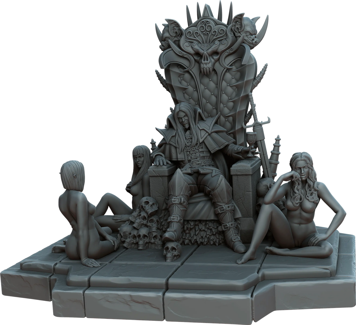 Vortex Studios - Vampires - Vladimir von Krovzovich Diorama - DnD/TTRPG Figure/Miniature