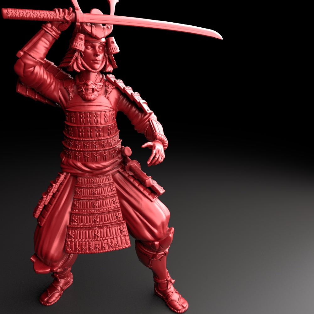Brayan Nafarrate - Bestiary #5 - Samurai #1 - DnD/TTRPG Figure/Miniature