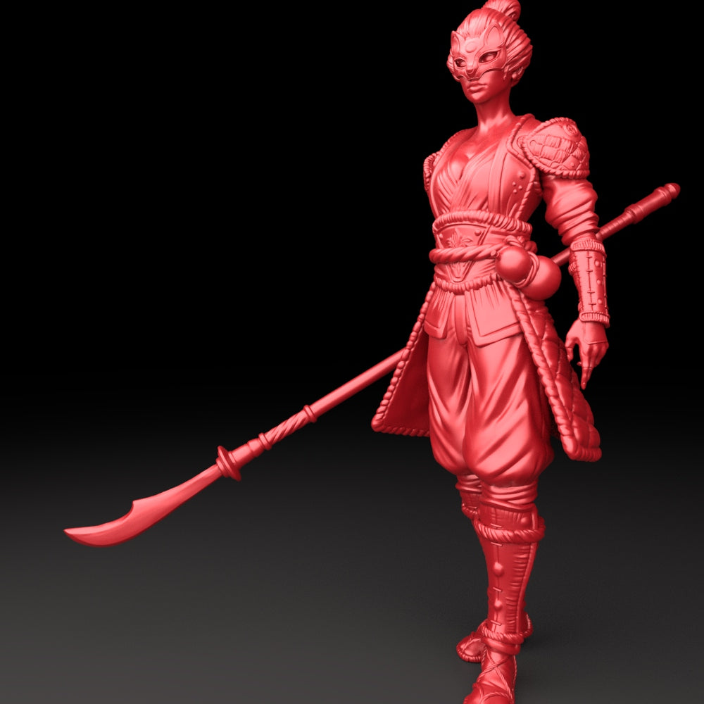 Brayan Nafarrate - Bestiary #5 - Samurai Spear #1 - DnD/TTRPG Figure/Miniature