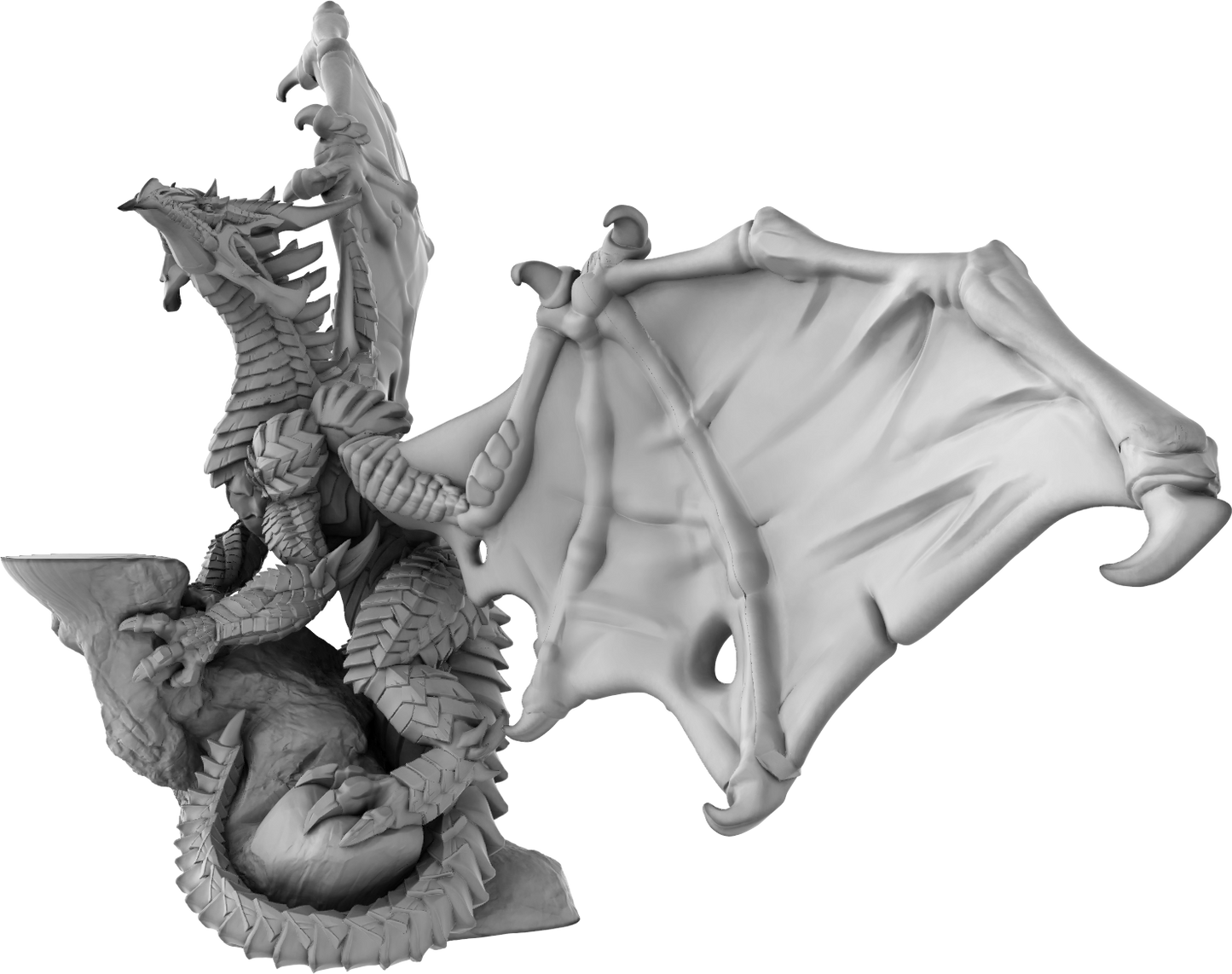 Brayan Nafarrate - Fafnir Dragon - DnD/TTRPG Figure/Miniature