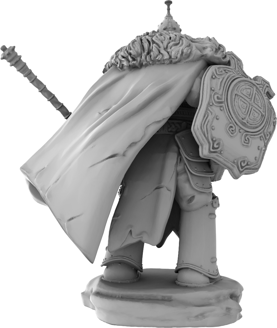 Z Kino - Undead Knight #1 - DnD/Pathfinder/TTRPG Figure Miniature