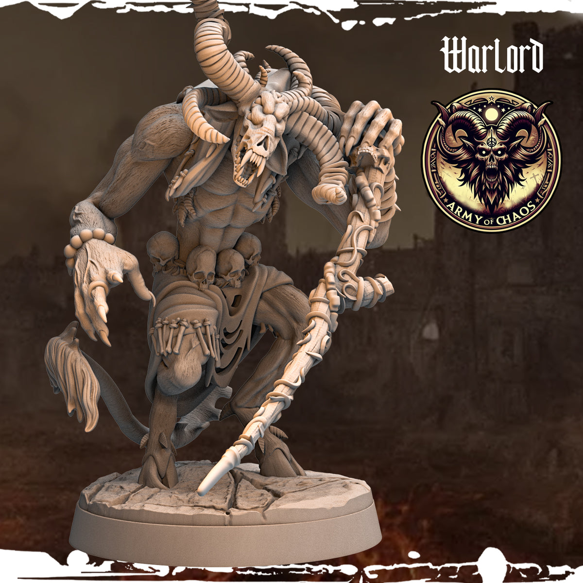 Monolith Arts - Beasts - Warlord #10 - DnD/TTRPG Figure/Miniature
