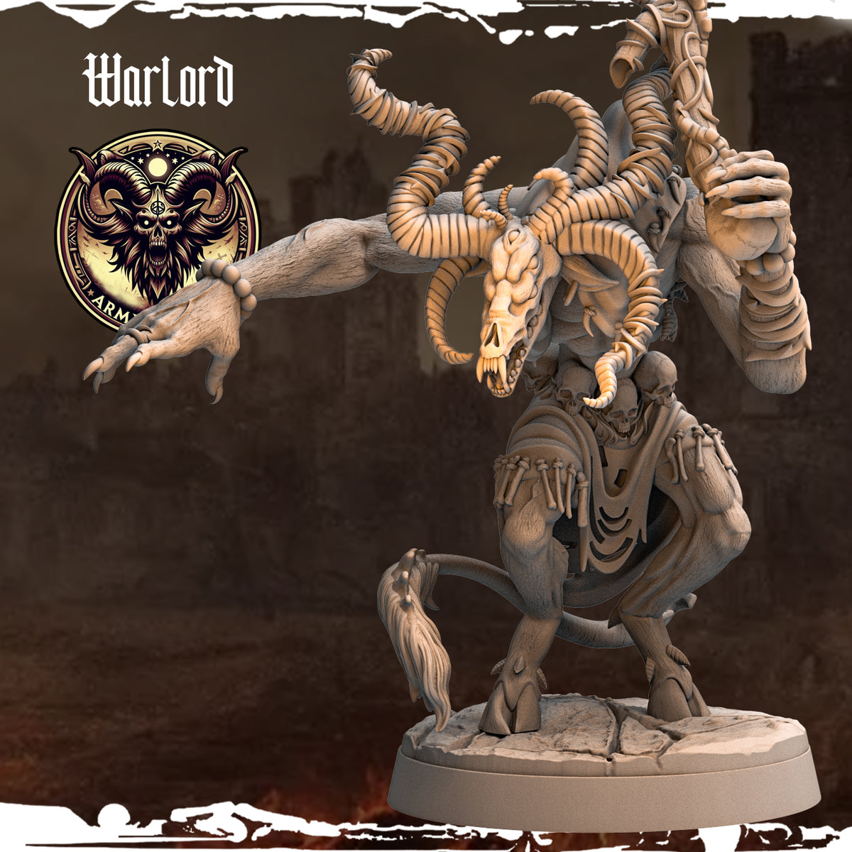 Monolith Arts - Beasts - Warlord #11 - DnD/TTRPG Figure/Miniature