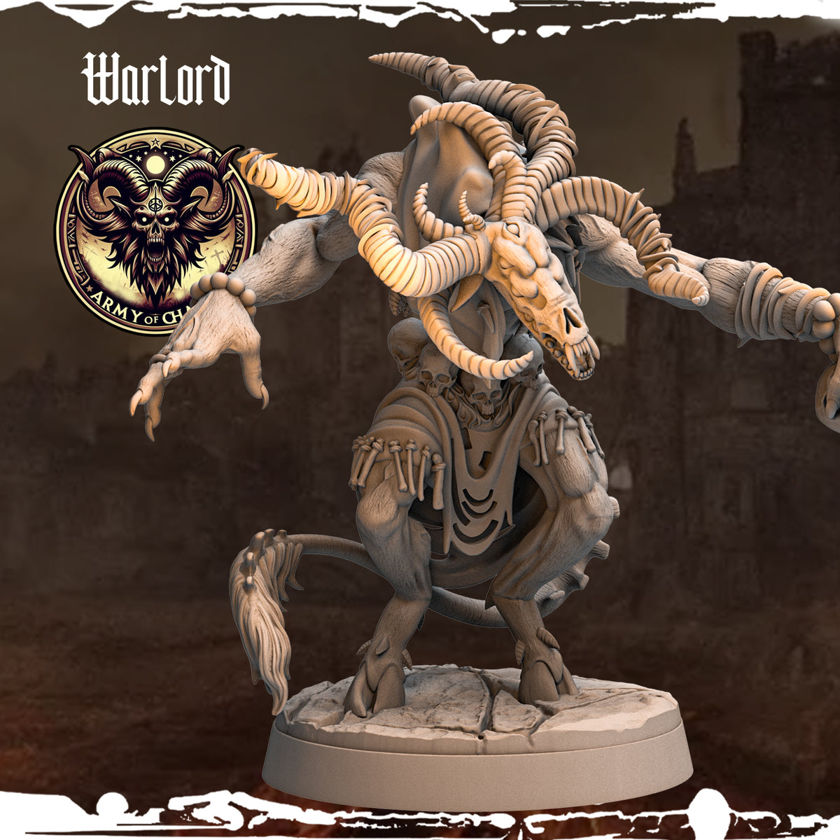 Monolith Arts - Beasts - Warlord #12 - DnD/TTRPG Figure/Miniature