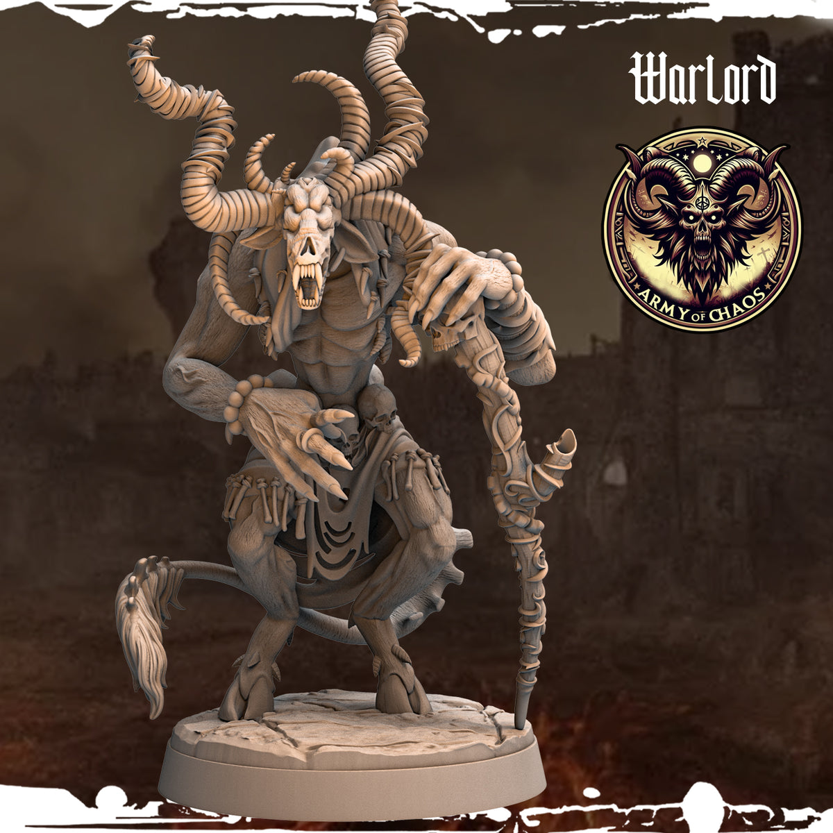 Monolith Arts - Beasts - Warlord #5 - DnD/TTRPG Figure/Miniature