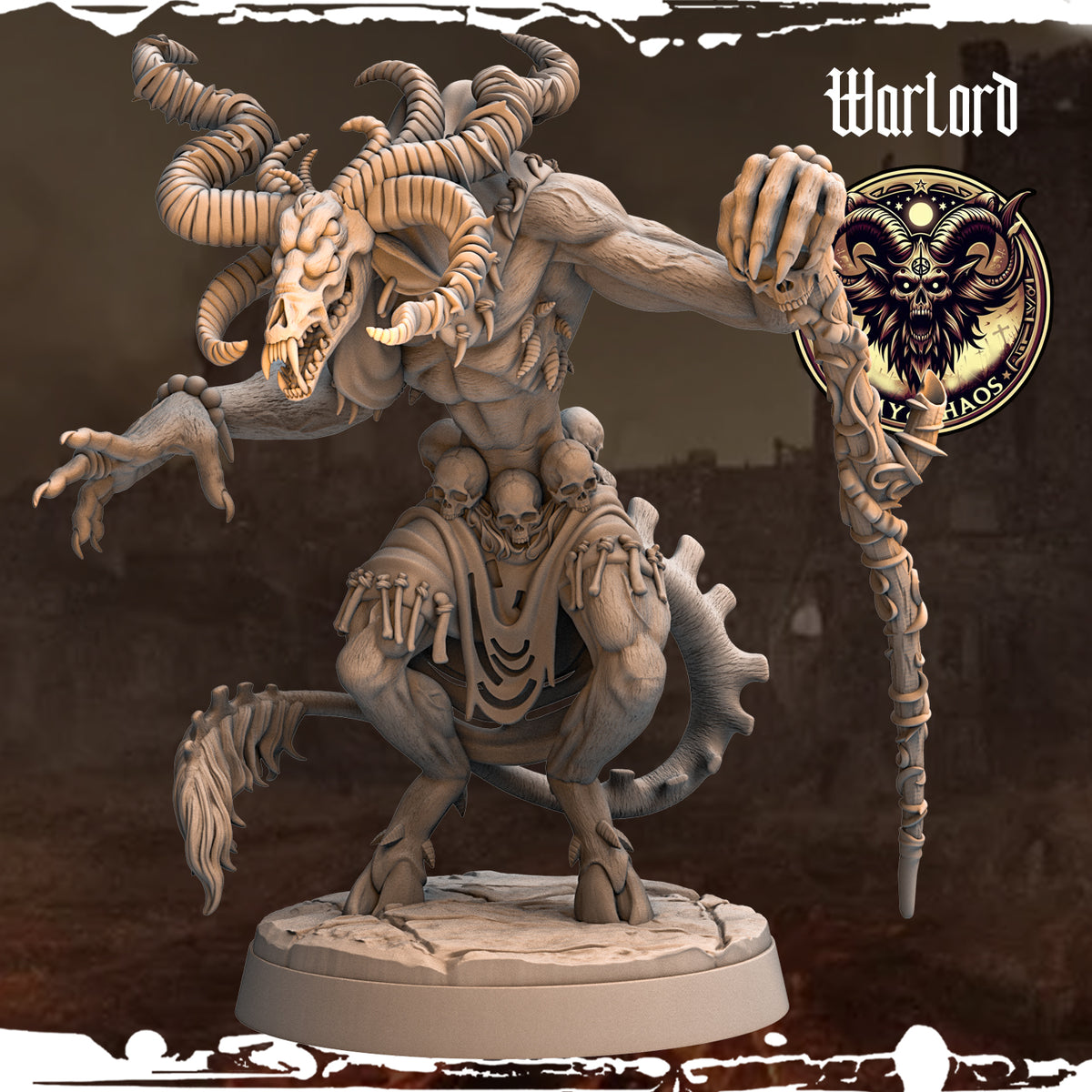 Monolith Arts - Beasts - Warlord #7 - DnD/TTRPG Figure/Miniature
