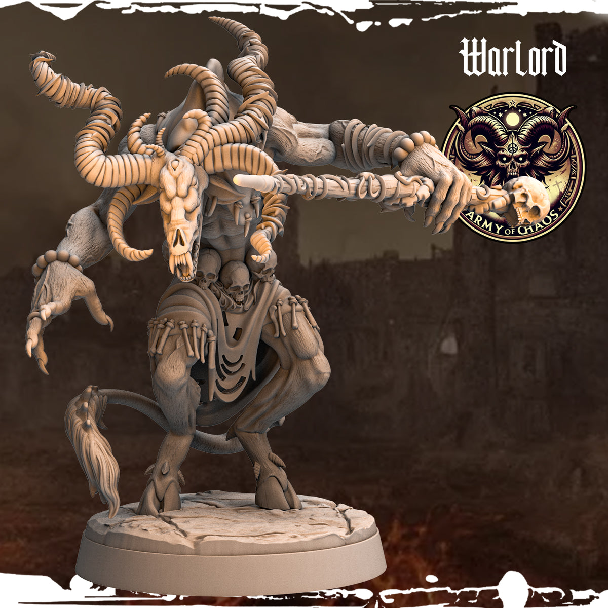 Monolith Arts - Beasts - Warlord #8 - DnD/TTRPG Figure/Miniature