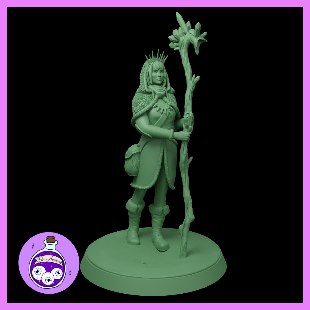 Ella's Arcanum - Wild Hunt - Eladrin Elf Winter - DnD/Pathfinder/TTRPG