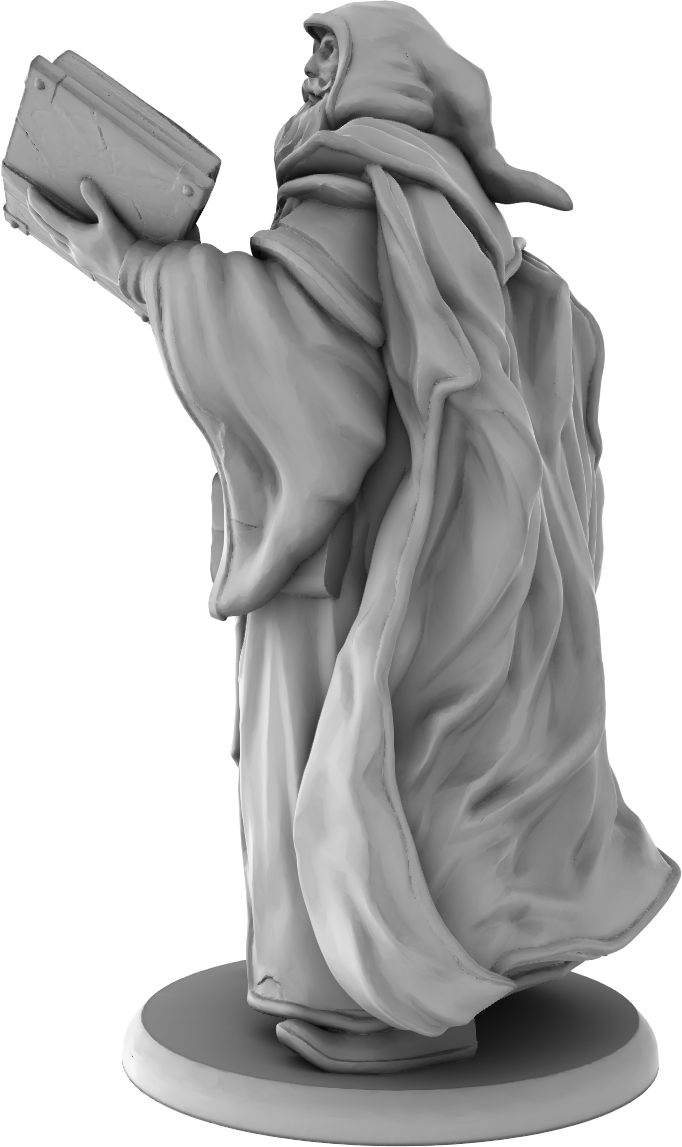 Z Kino - Wizard - 75mm Pin Up/Figure/Model/Diorama