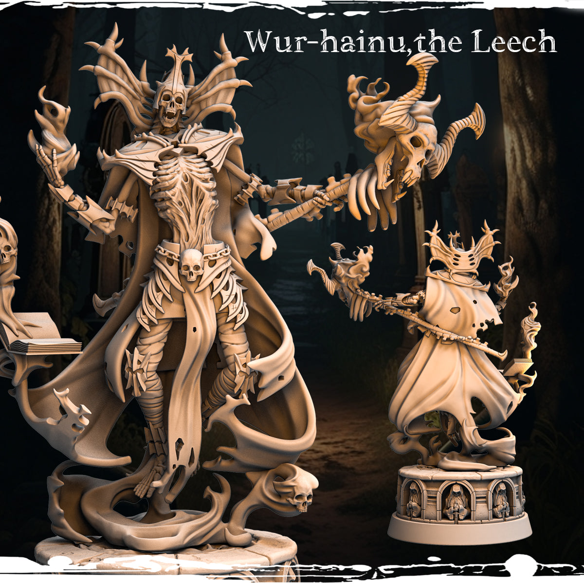Monolith Arts - Marked by Darkness - Wur-hainu - 75mm Pin Up/Figure/Model/Diorama