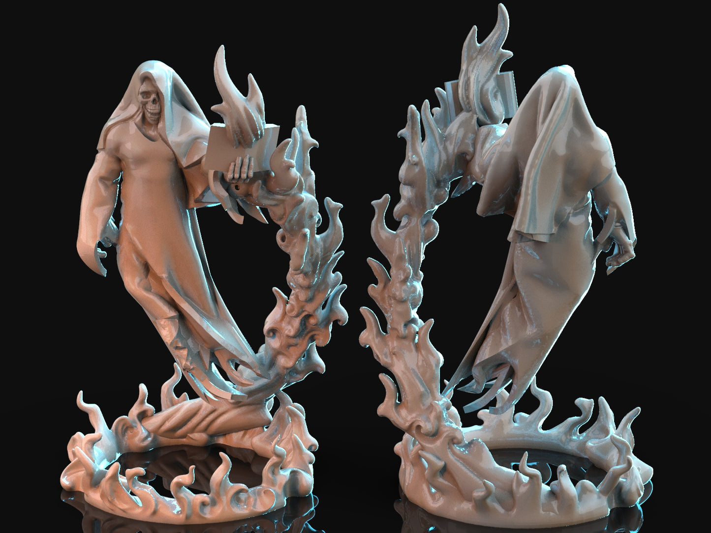 Brayan Nafarrate - Bestiary #1 - Wraith - DnD/TTRPG Figure/Miniature
