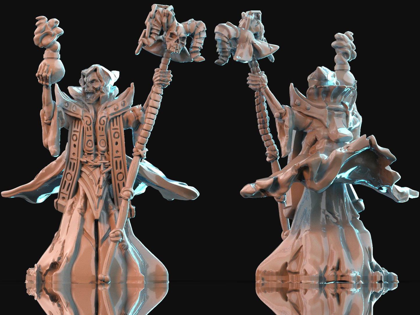 Brayan Nafarrate - Bestiary #1 - Lich - DnD/TTRPG Figure/Miniature