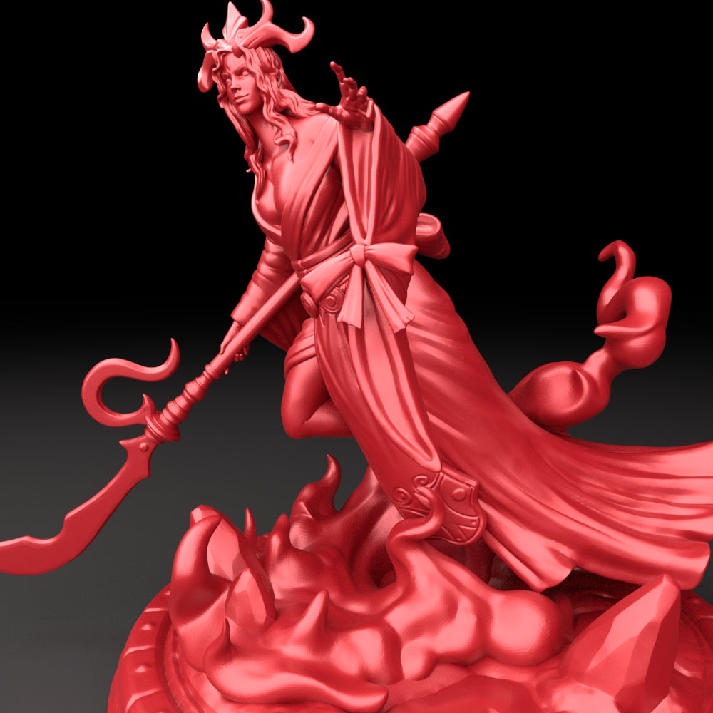 Brayan Nafarrate - Bestiary #5 - Yuki Onna #2 - DnD/TTRPG Figure/Miniature
