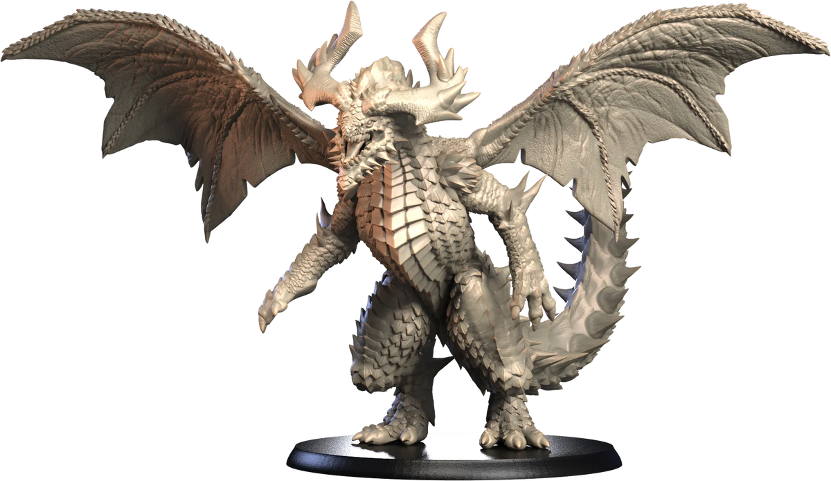 3D IPStudios - Dragons Worlds #2 - Zephroth - DnD/TTRPG Figure/Miniature