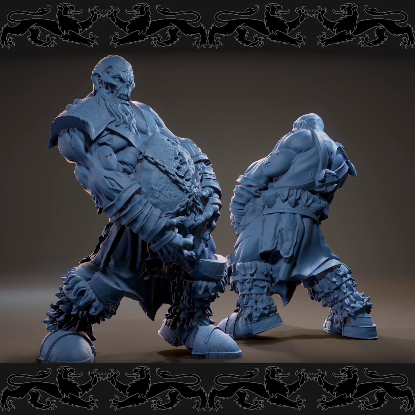 Brayan Nafarrate - Bestiary #3 - Giant Zombie #1 - DnD/TTRPG Figure/Miniature