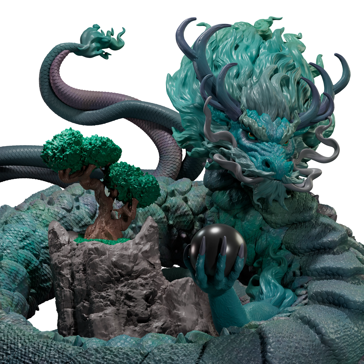 Calamity Figures - Wyrm Slayers - Zhulong Dragon - 75mm Pin Up/Figure/Model/Diorama