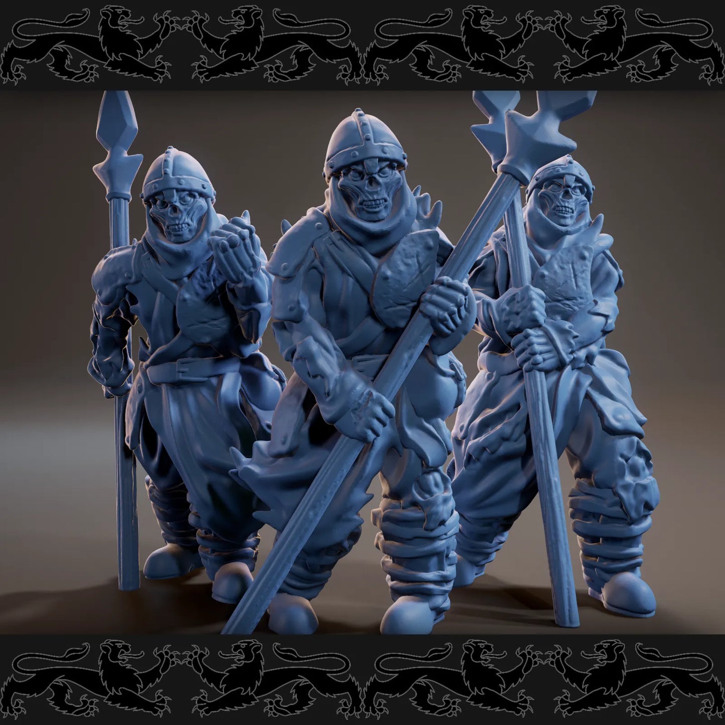 Brayan Nafarrate - Bestiary #3 - Zombie #2 - DnD/TTRPG Figure/Miniature Figure