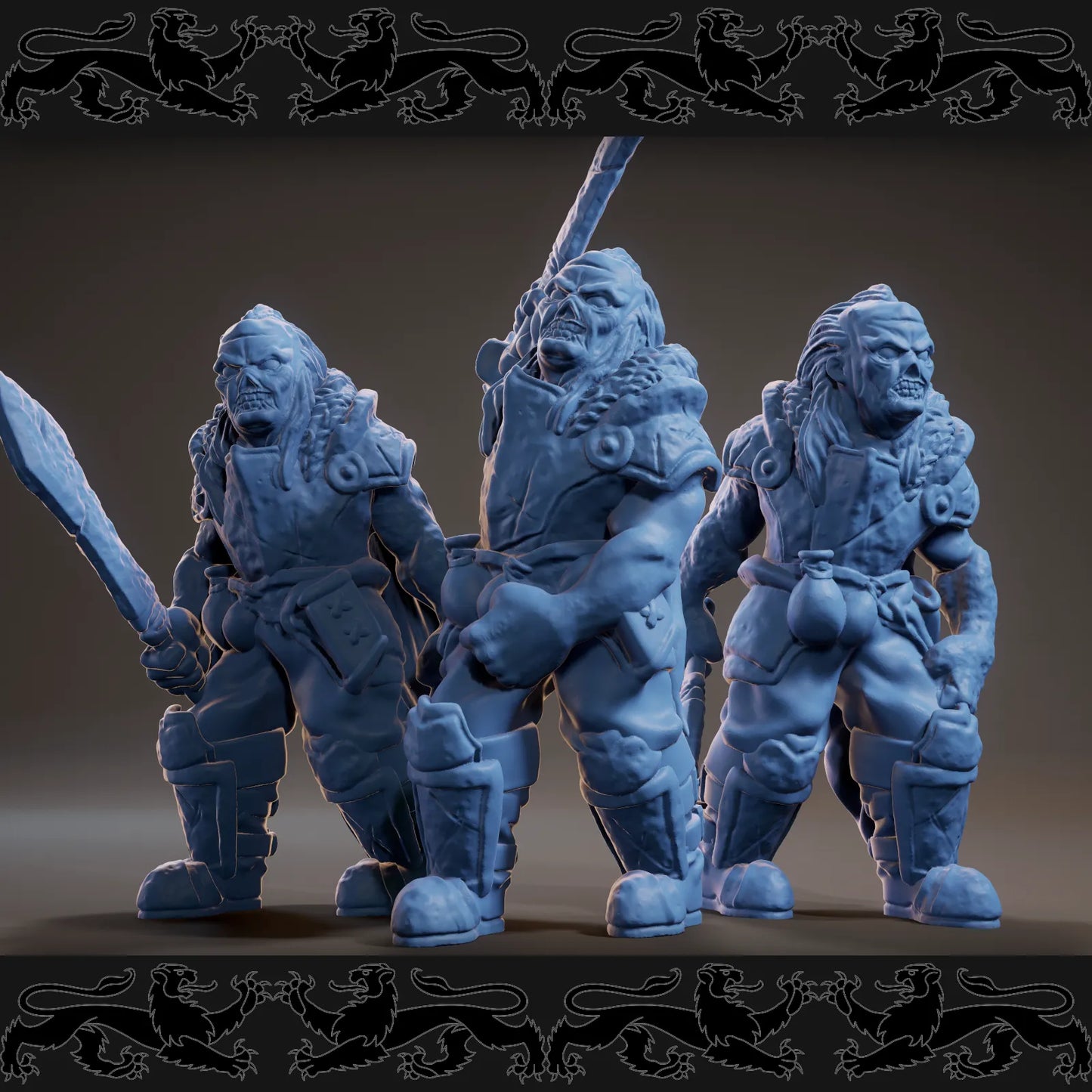 Brayan Nafarrate - Bestiary #3 - Zombie #3 - DnD/TTRPG Figure/Miniature Figure
