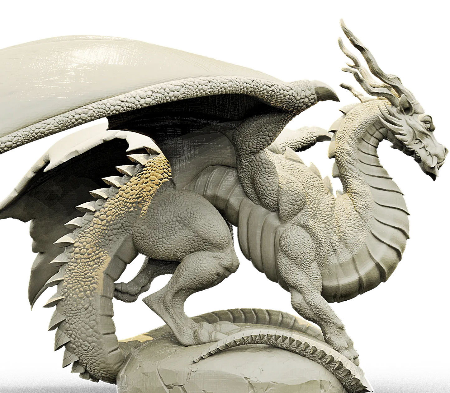 Brayan Nafarrate - Bestiary #4 - Green Dragon - DnD/TTRPG Figure/Miniature