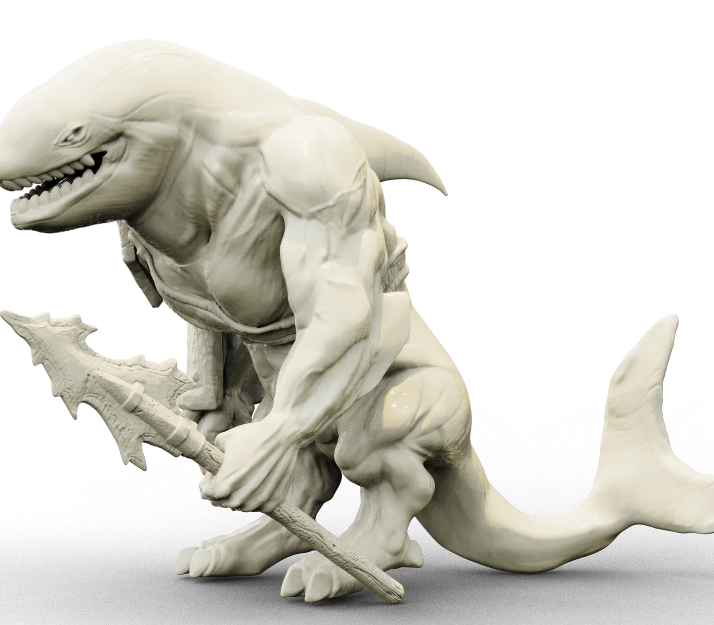 Brayan Nafarrate - Bestiary #4 - Killer Whalekin #2 - DnD/TTRPG Figure/Miniature