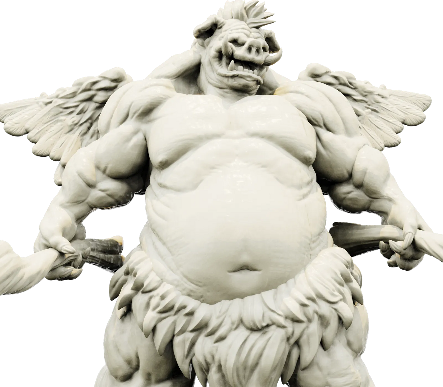 Brayan Nafarrate - Bestiary #4 - Nalfeshnee #3 - DnD/TTRPG Figure/Miniature
