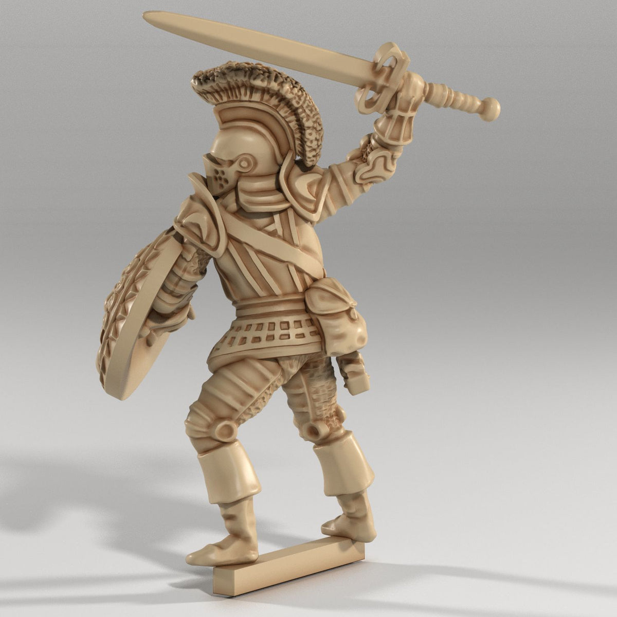 Medusa Miniatures - Adventurers - Fighter Male - DnD/TTRPG/Roleplaying/Wargames