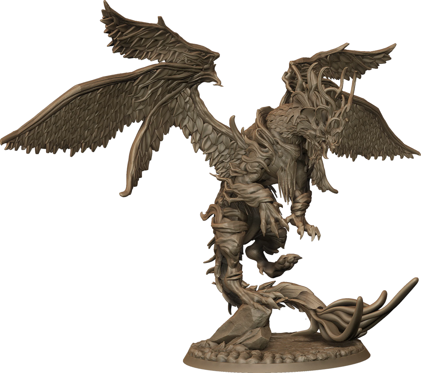 Monolith Arts - Whispering Forest II - Ancient Dragon #1 - DnD/TTRPG Figure/Miniature