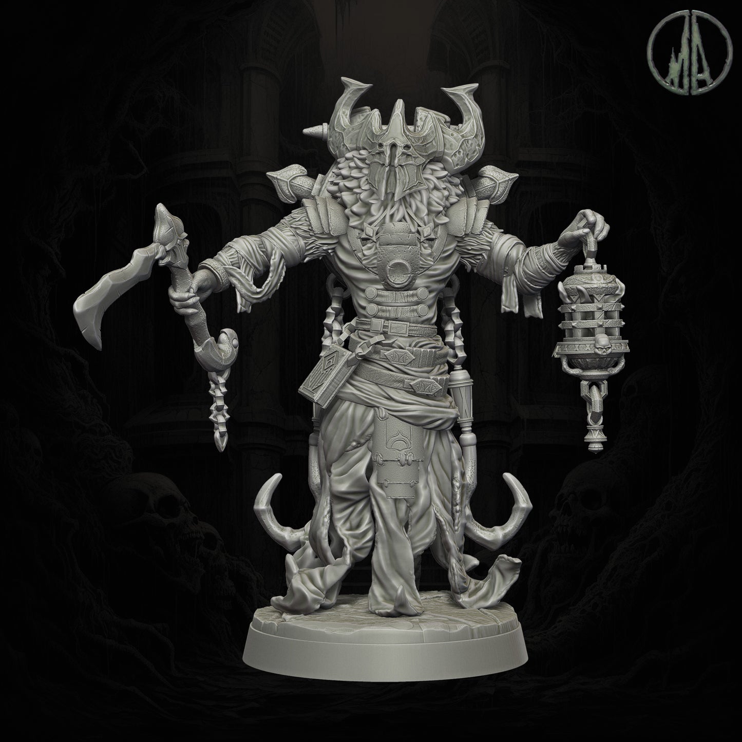 Monolith Arts - Echoes of the Void - Ancient Seeker #1 - DnD/TTRPG Figure/Miniature