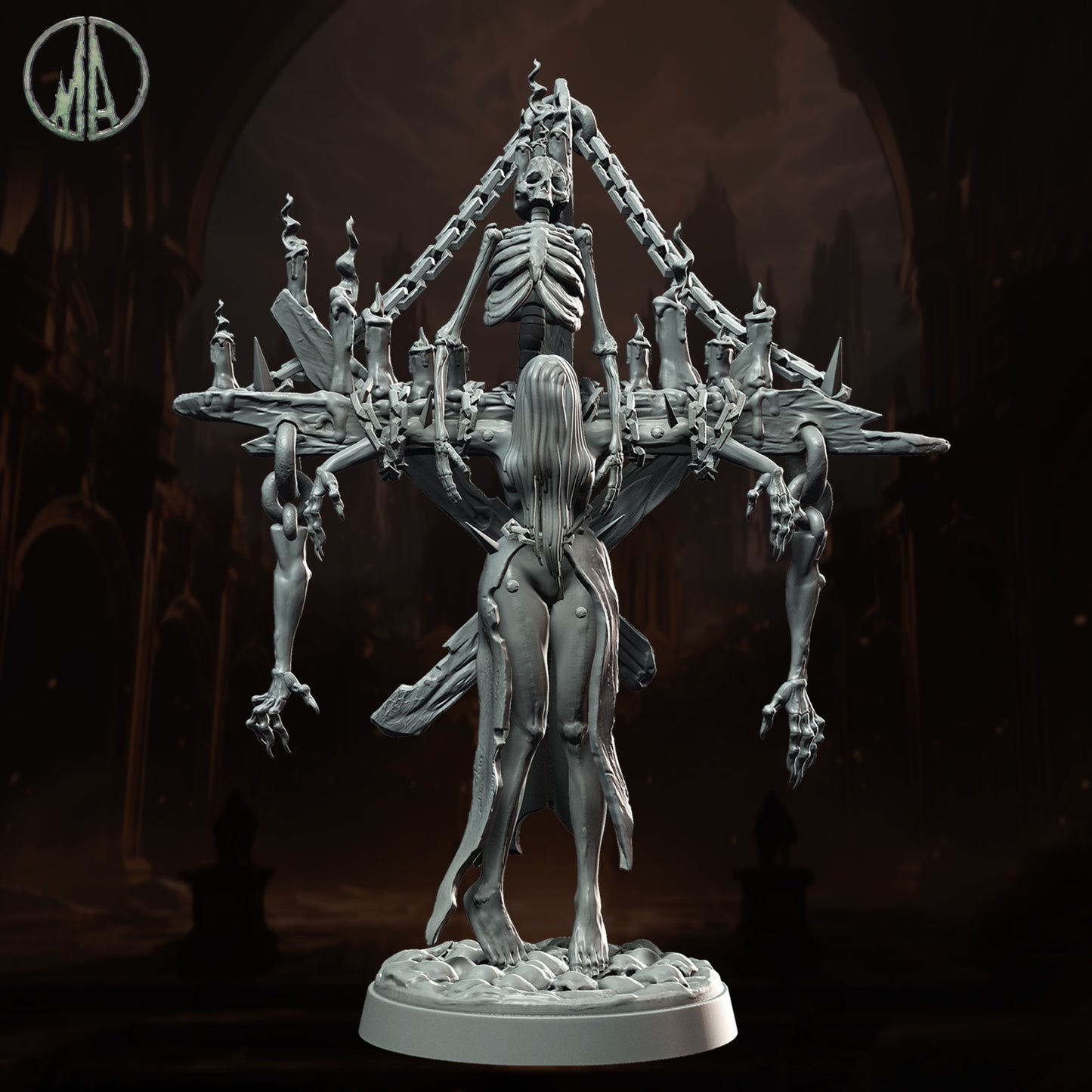 Monolith Arts - Underworld Creatures - Anderiel - DnD/TTRPG Figure/Miniature
