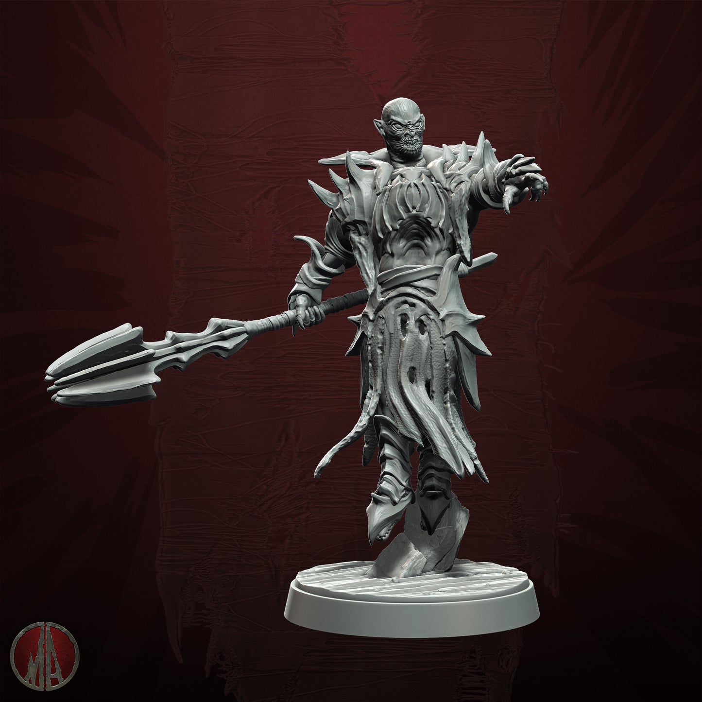 Monolith Arts - Orc Horde - Armag #4 - DnD/TTRPG Figure/Miniature