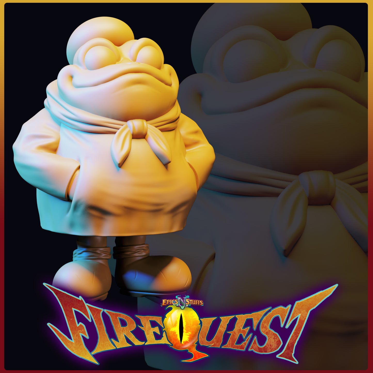 Lance Wilkinson - Fire Quest - Artist - DnD/TTRPG Figure/Miniature
