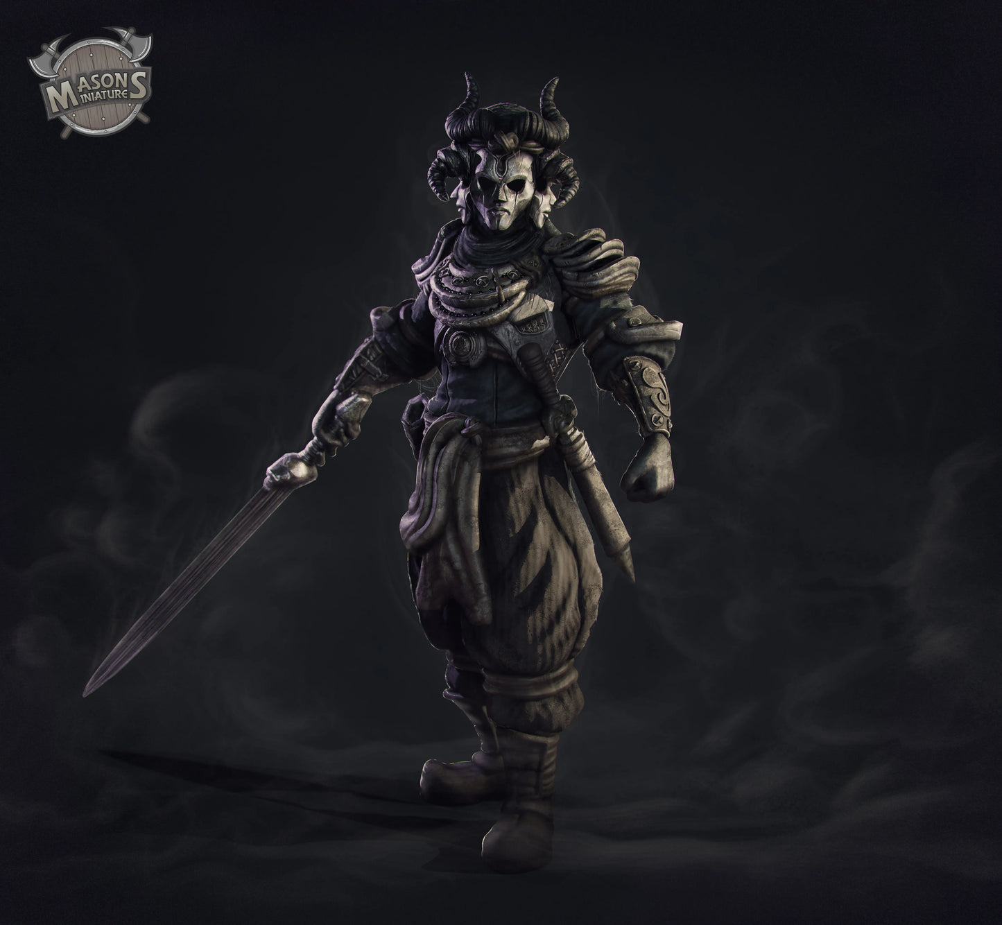 Masons Miniatures - Abyss Dwellers - Asmodeus - DnD/TTRPG Figure/Miniature