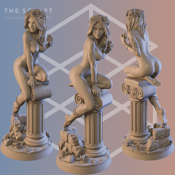 Claudia Sculpts - Mount Olympus - Aphrodite - 75mm Pin Up/Figure/Model/Diorama