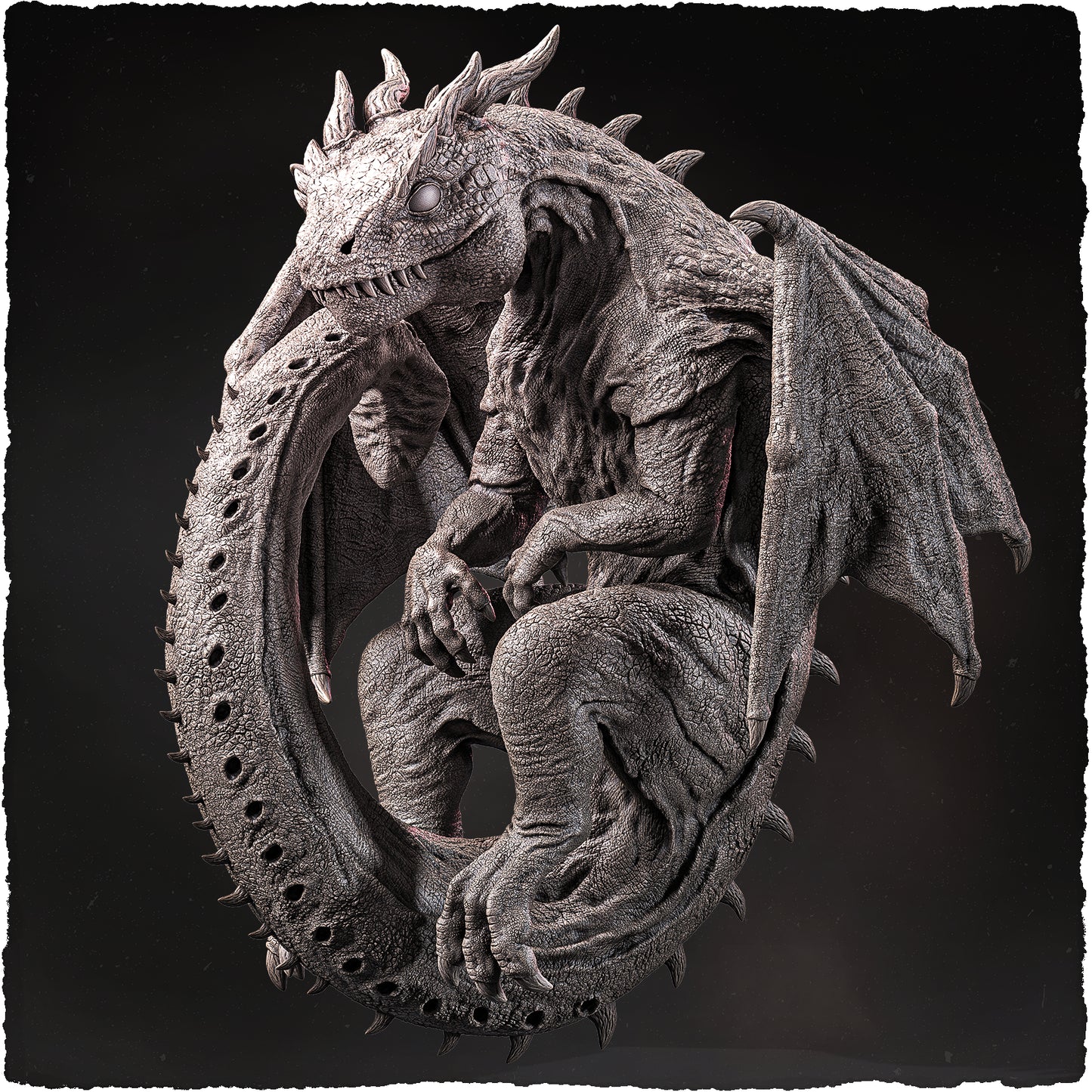 Evox Arts - Arcanterra #1 - Baby Dragon - DnD/TTRPG Figure/Miniature