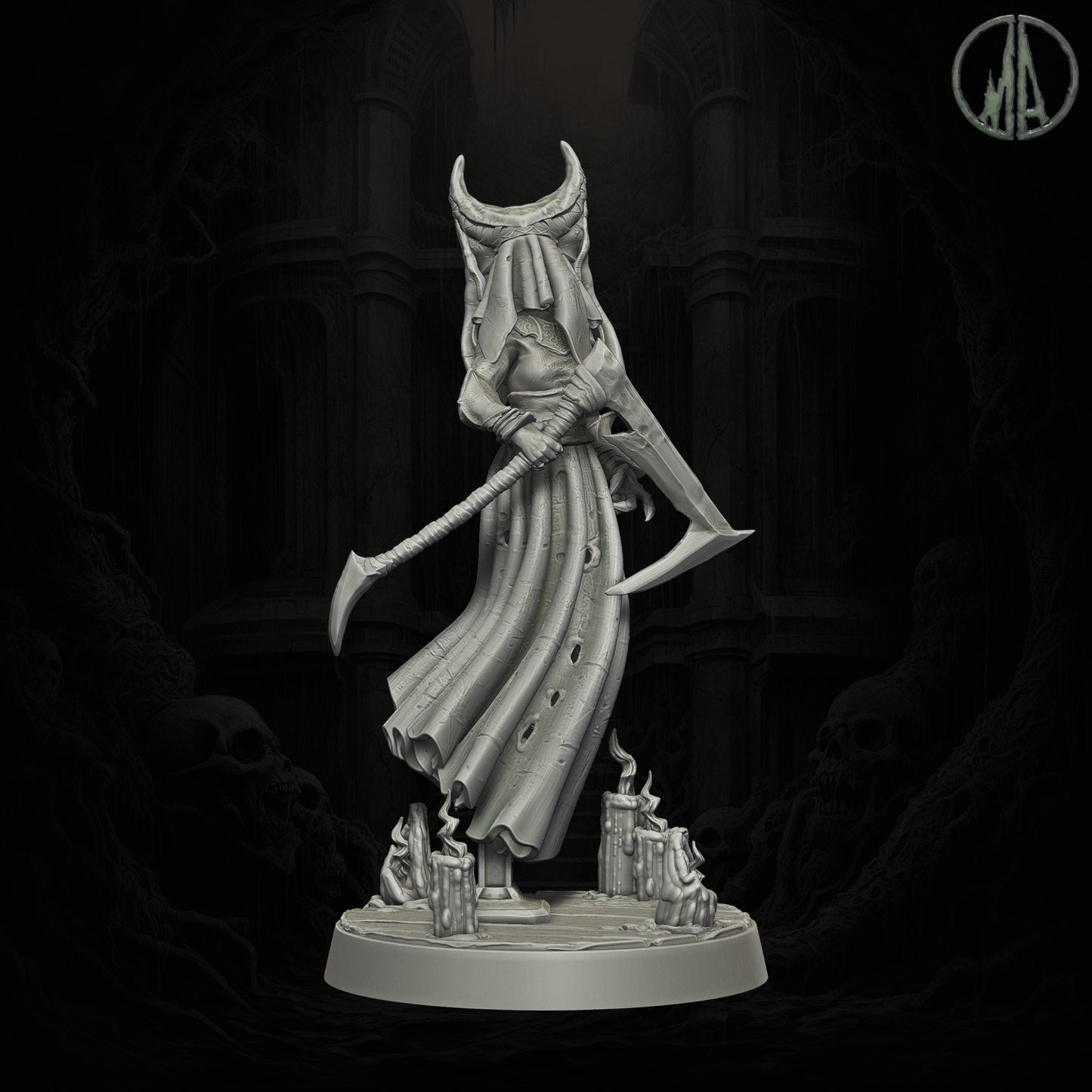 Monolith Arts - Echoes of the Void - Banshee Wraith #1 - DnD/TTRPG Figure/Miniature