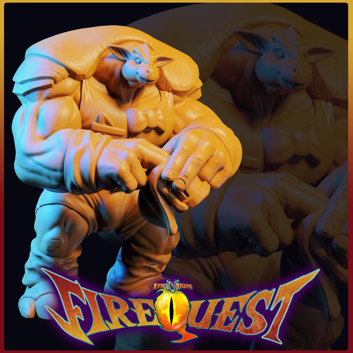 Lance Wilkinson - Fire Quest - Barkeep - DnD/TTRPG Figure/Miniature