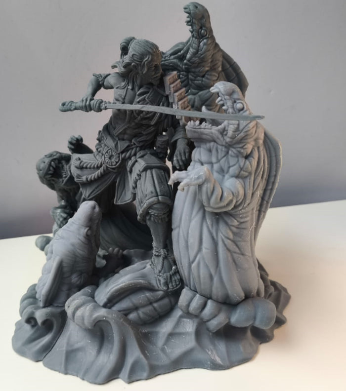 Bemazz Miniatures - Japanese Gods Vol.1 - Susanoo - 75/120mm Pin Up/Figure/Model/Diorama