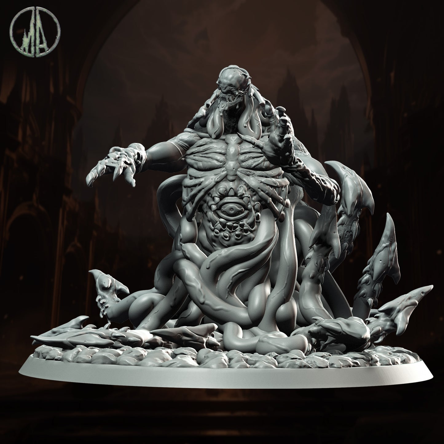 Monolith Arts - Underworld Creatures - Beelzebub #1 - DnD/TTRPG Figure/Miniature