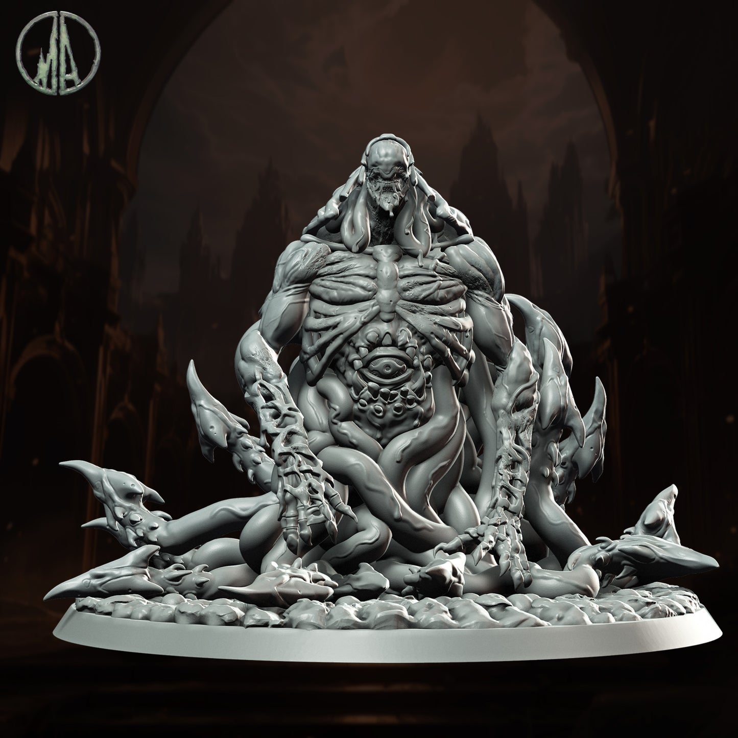 Monolith Arts - Underworld Creatures - Beelzebub #2 - DnD/TTRPG Figure/Miniature
