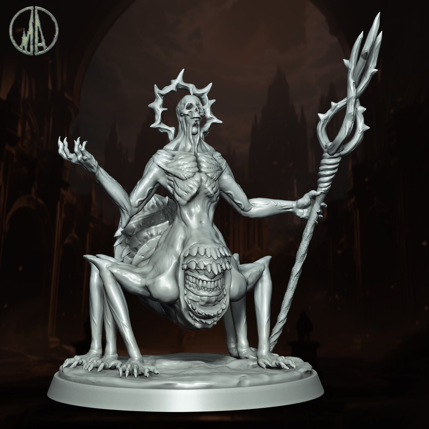 Monolith Arts - Underworld Creatures - Belialoth - DnD/TTRPG Figure/Miniature