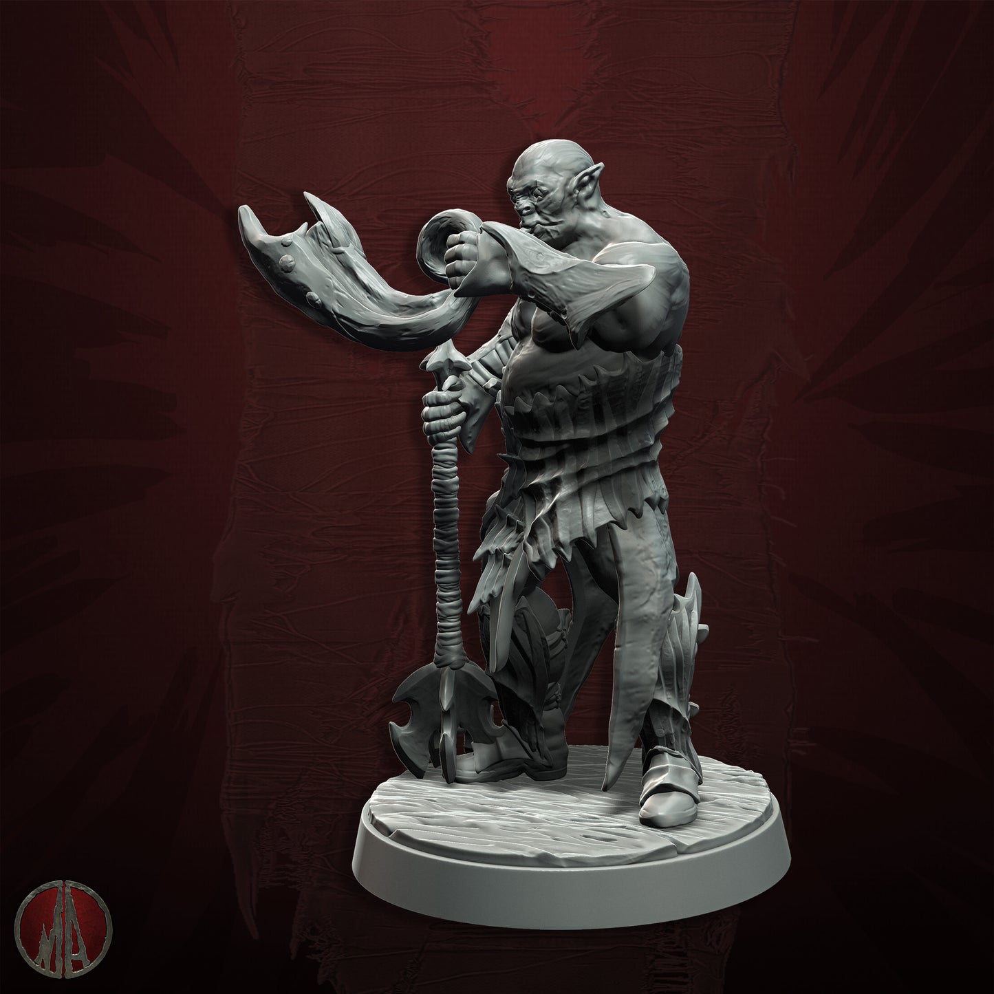Monolith Arts - Orc Horde - Burzgog #4 - DnD/TTRPG Figure/Miniature