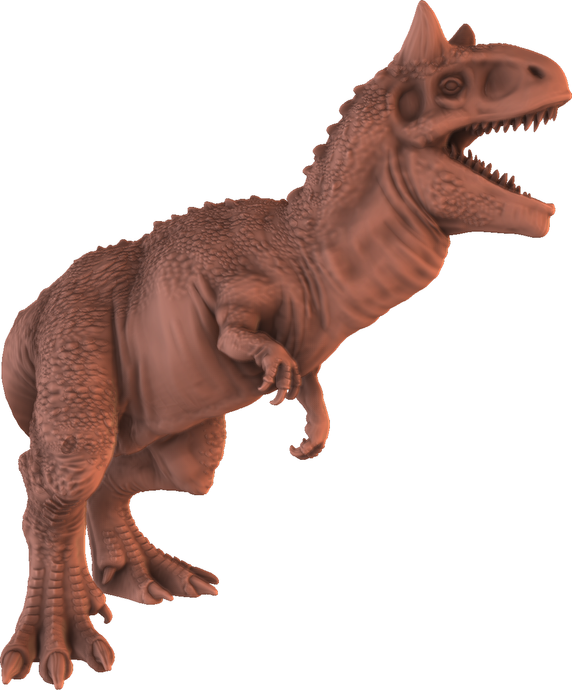 Dinoworld - Kingdoms #2 - Carnotaur #2 - DnD/Pathfinder/TTRPG Figure