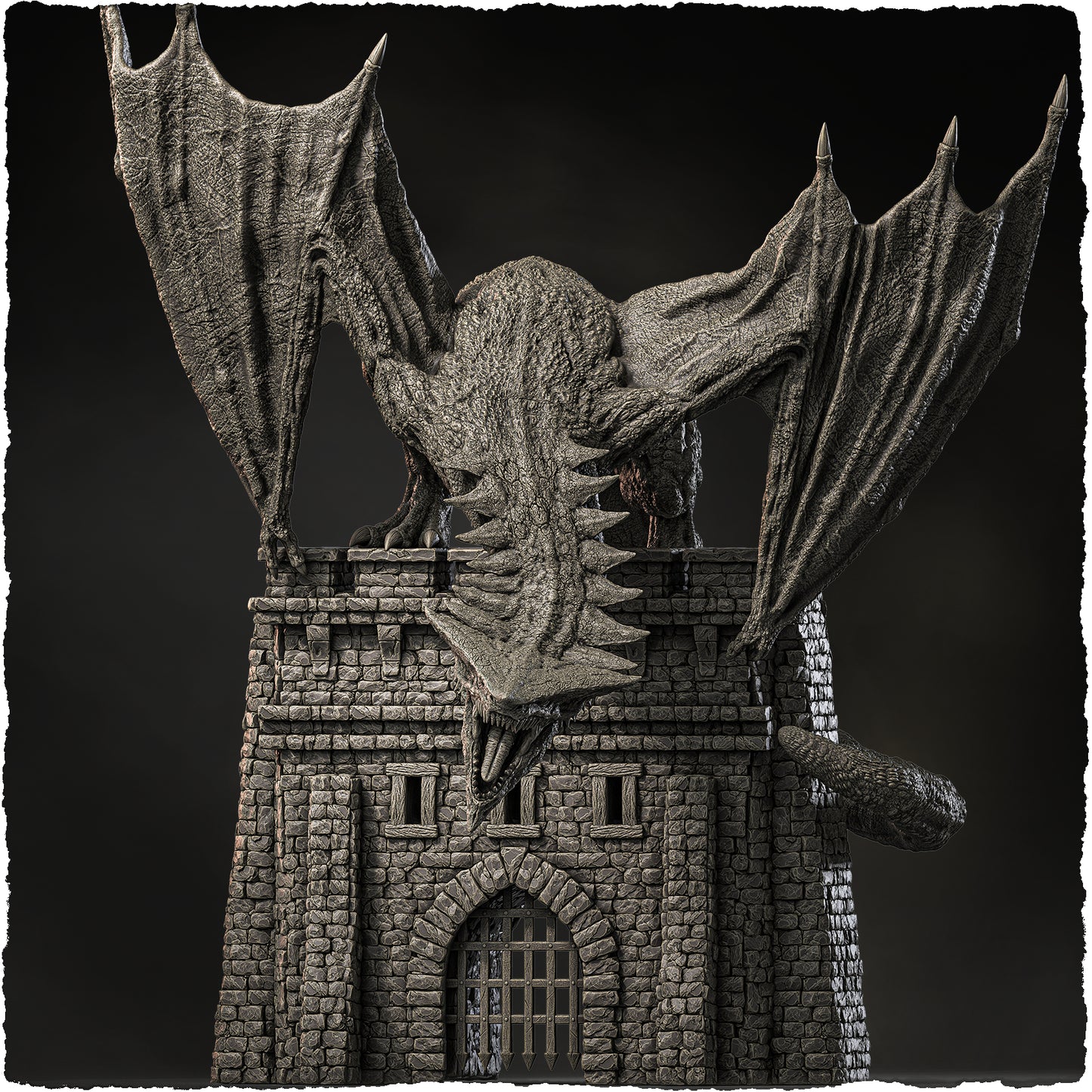 Evox Arts - World Dragons #3 - Arrowhead - DnD/TTRPG Figure/Miniature