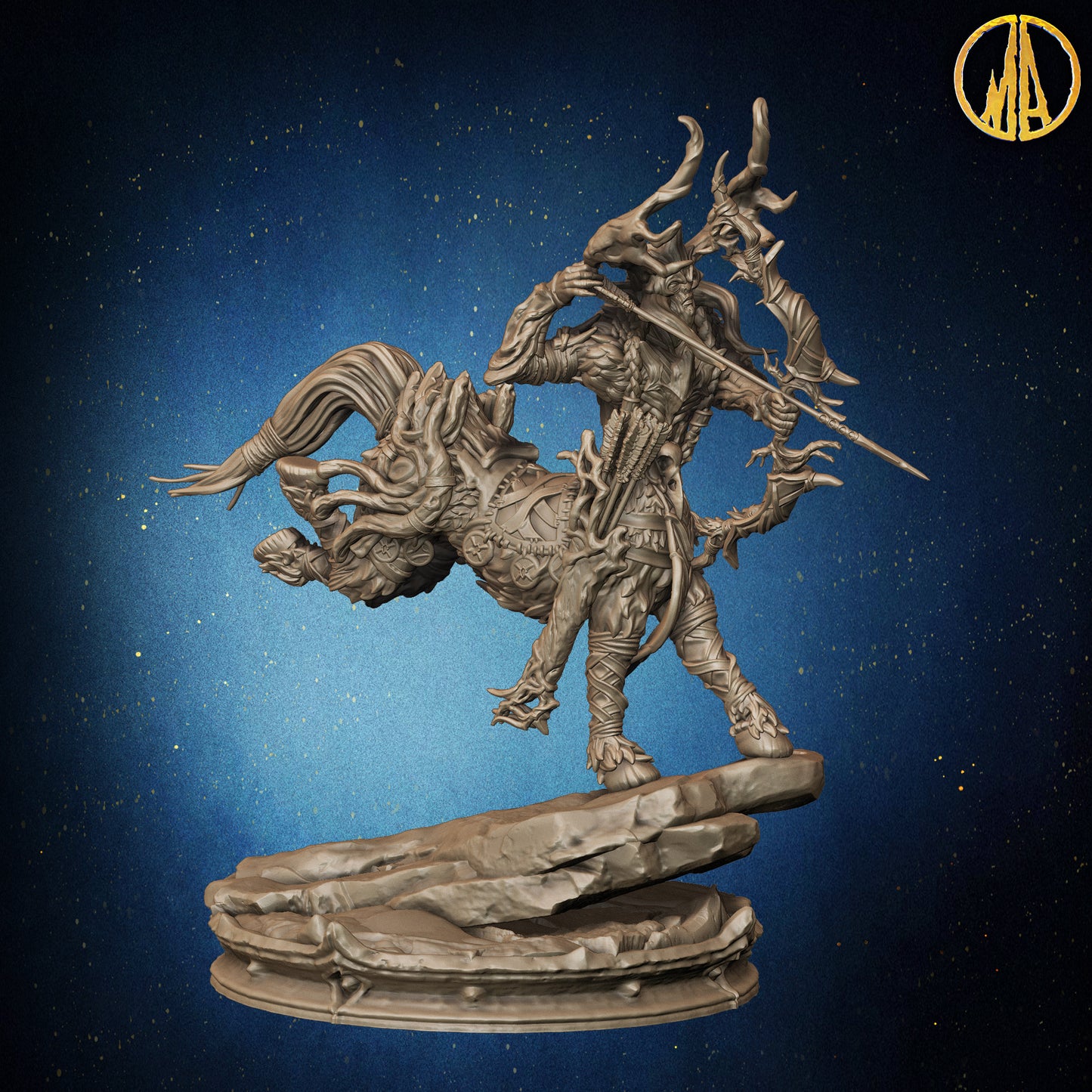 Monolith Arts - Whispering Forest - Centaur #1 - DnD/TTRPG Figure/Miniature