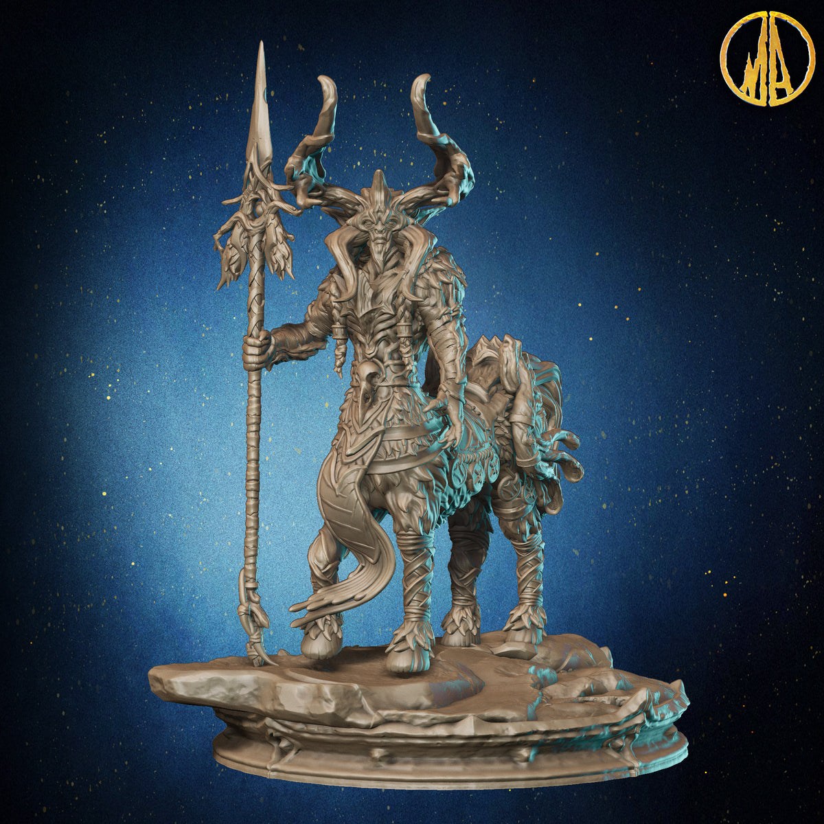 Monolith Arts - Whispering Forest - Centaur #3 - DnD/TTRPG Figure/Miniature