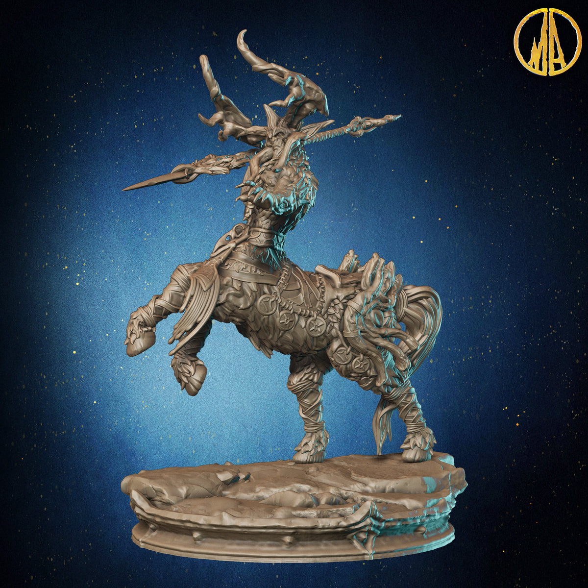 Monolith Arts - Whispering Forest - Centaur #4 - DnD/TTRPG Figure/Miniature