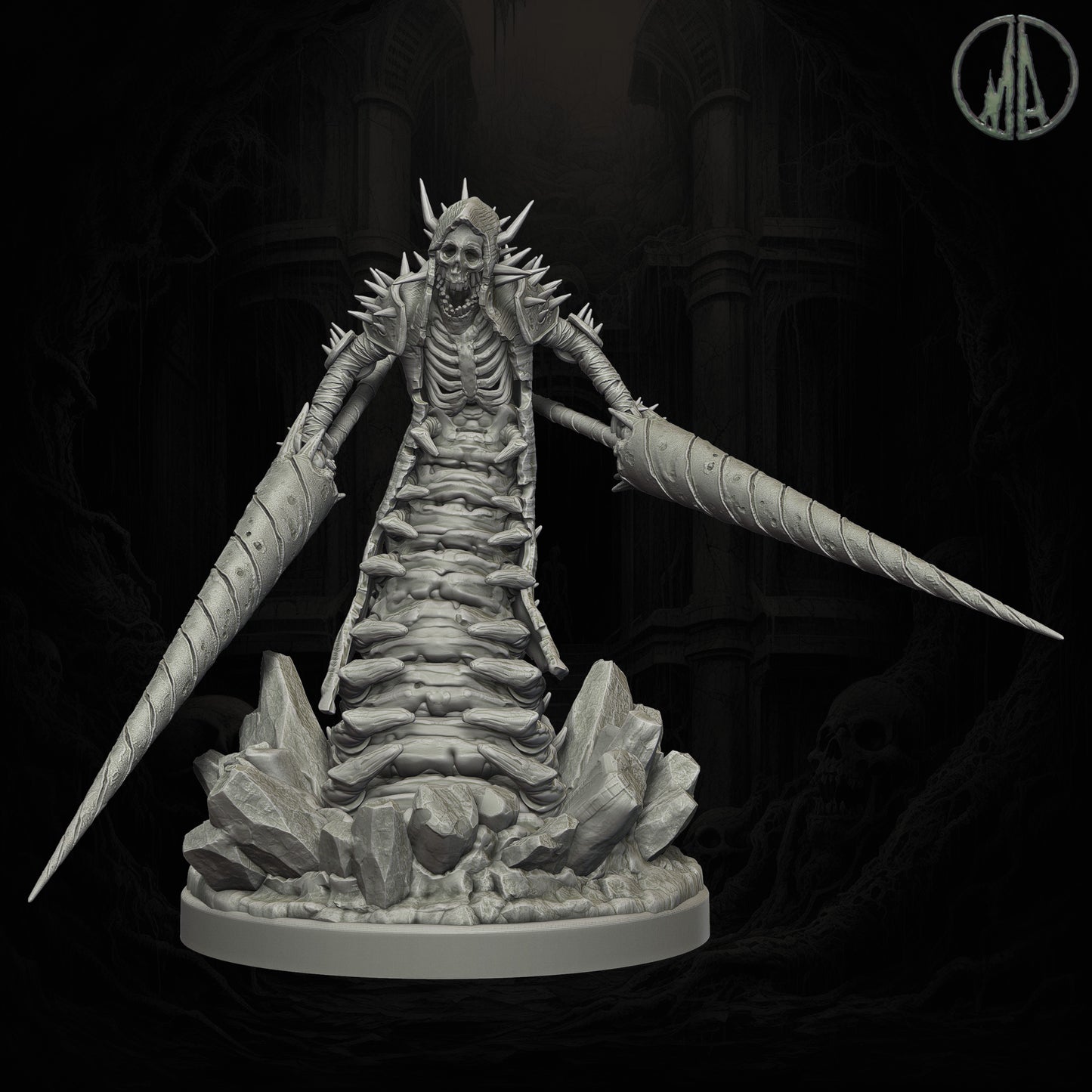 Monolith Arts - Echoes of the Void - Centipede #2 - DnD/TTRPG Figure/Miniature