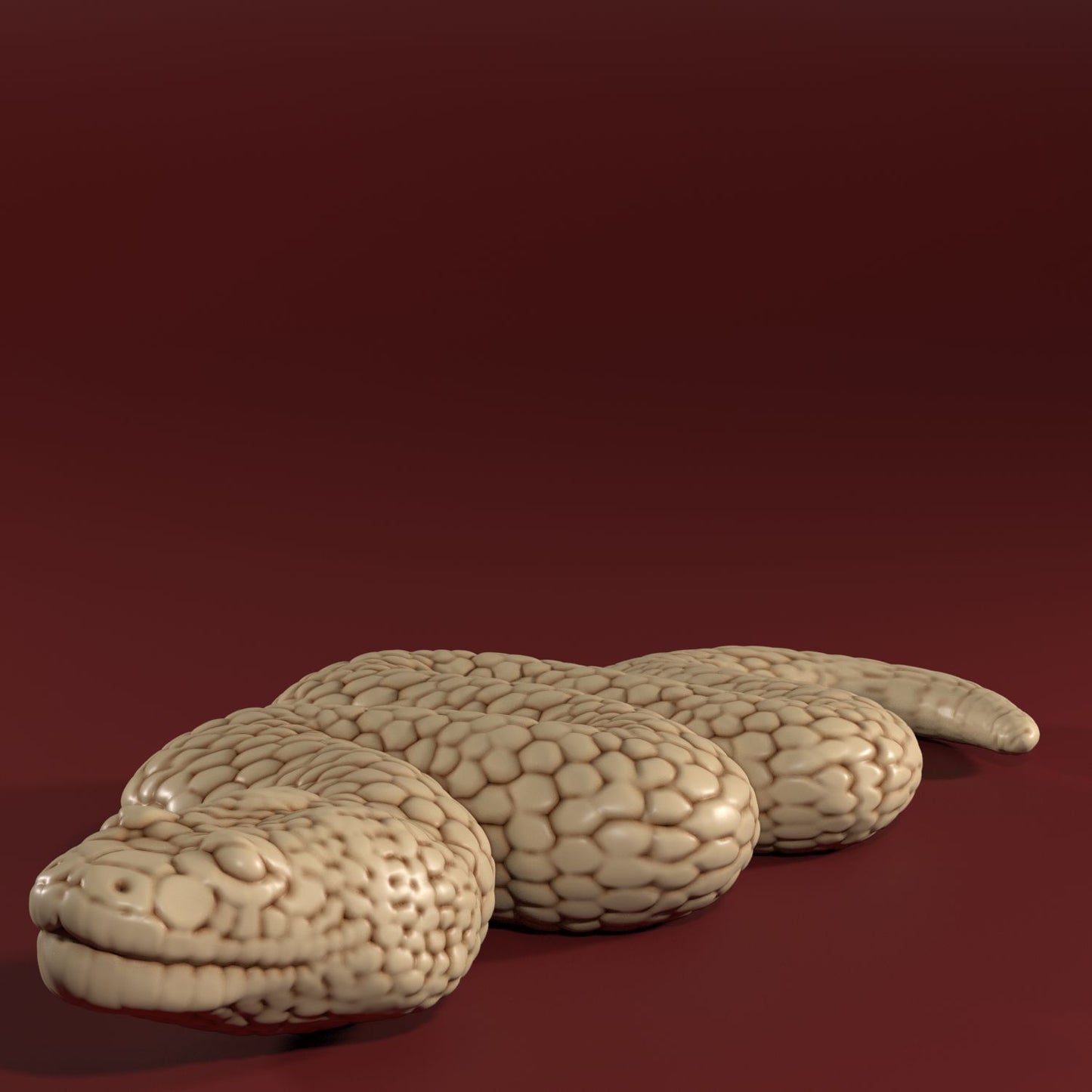 Medusa Miniatures - Cobra Cult - Giant Snake #1 - DnD/TTRPG/Roleplaying/Wargames